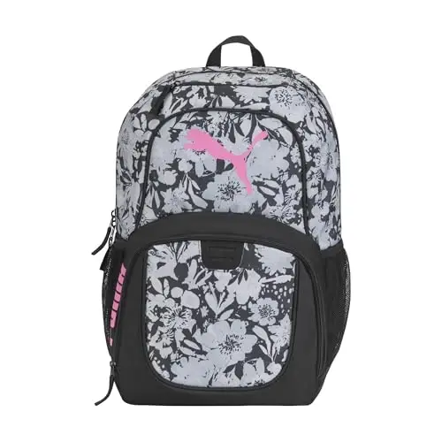 PUMA unisex-adult Contender Backpack with Laptop Sleeve, Item Organizer & Media Pocket - 1