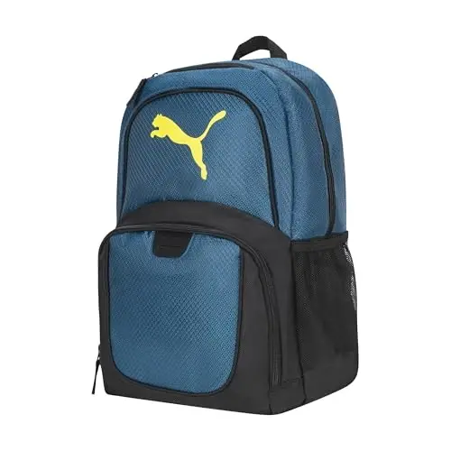 PUMA unisex-adult Contender Backpack with Laptop Sleeve, Item Organizer & Media Pocket - Puma (1)