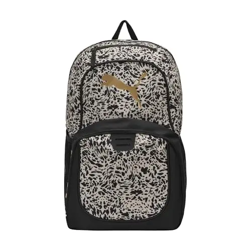 PUMA unisex-adult Contender Backpack with Laptop Sleeve, Item Organizer & Media Pocket 