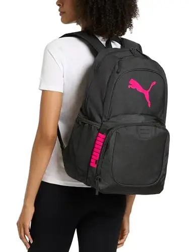 PUMA unisex-adult Contender Backpack with Laptop Sleeve, Item Organizer & Media Pocket - 5