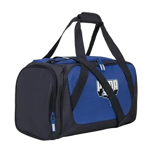 PUMA unisex-adult Form Factor Duffel with Adjustable Strap, Padded Bottom & Zip Pockets - 3
