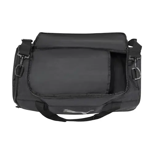 PUMA unisex-adult Form Factor Duffel with Adjustable Strap, Padded Bottom & Zip Pockets - 4