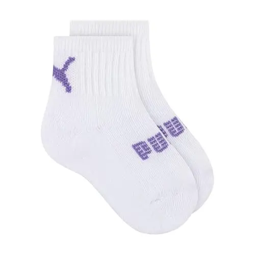 PUMA Unisex Baby 6-pack Infant Anklet Socks, Extra Cushion & Comfort-toe - 5