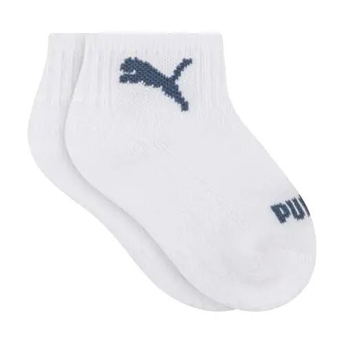 PUMA Unisex Baby 6-pack Infant Anklet Socks, Extra Cushion & Comfort-toe - 4