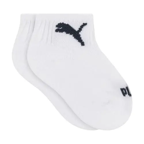 PUMA Unisex Baby 6-pack Infant Anklet Socks, Extra Cushion & Comfort-toe - 3