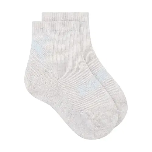PUMA Unisex Baby 6-pack Infant Anklet Socks, Extra Cushion & Comfort-toe - 4
