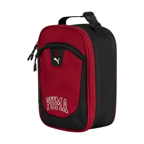 PUMA Unisex bolalar uchun Rally tushlik qutisi, to‘q qizil, kichik 