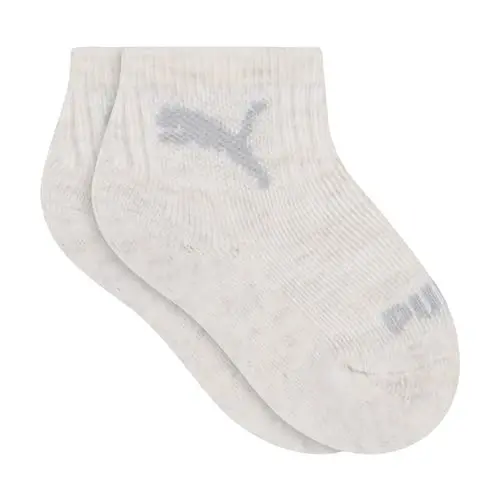 PUMA Unisex chaqaloqlar uchun 6 juft to'piq paypoqlari, qo'shimcha yumshoqlik va qulay barmoq qismi - 5