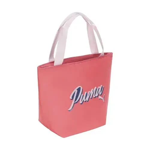 PUMA Unisex Kid's Adventure Lunch Tote, Magic Rose/Blue Crystal, Small - PUMA (1)