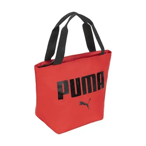 PUMA Unisex Kid's Adventure Lunch Tote, High Risk Red, Small - 2