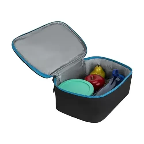 PUMA Unisex Kid's Rally Lunch Box, Black/Vivid Blue/Aquatic, Small - 3