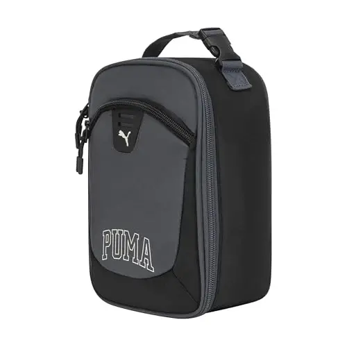 PUMA Unisex Kid's Rally Lunch Box, Galactic Grey, Small - 2