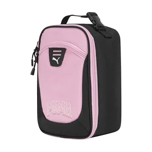 PUMA Unisex Kid's Rally Lunch Box, Pink Lilac, Small - 1