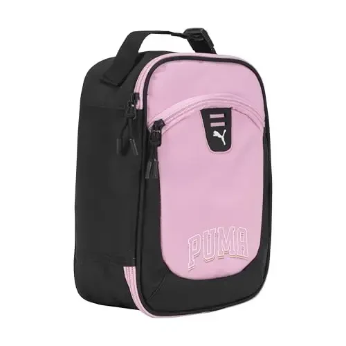 PUMA Unisex Kid's Rally Lunch Box, Pink Lilac, Small - MODAZONE (1)