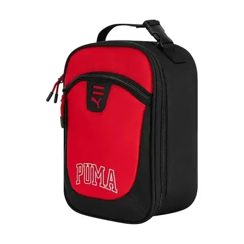 PUMA Unisex Kid's Rally Lunch Box, High Risk Red, Small - PUMA