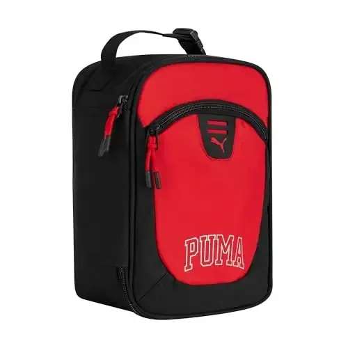 PUMA Unisex Kid's Rally Lunch Box, High Risk Red, Small - 2