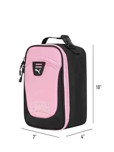 PUMA Unisex Kid's Rally Lunch Box, Pink Lilac, Small - 6