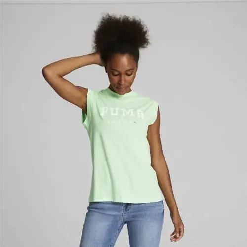 Puma Womens Graphic Tank Top (Available in Plus Sizes) - 2