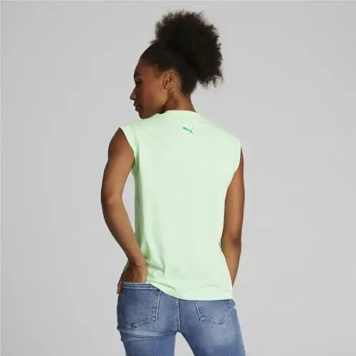Puma Womens Graphic Tank Top (Available in Plus Sizes) - 4