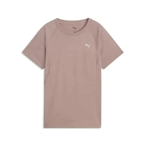 PUMA Womens Run Favorites Velocity Crew Neck Short Sleeve Athletic Running Casual Tops - Green - 1