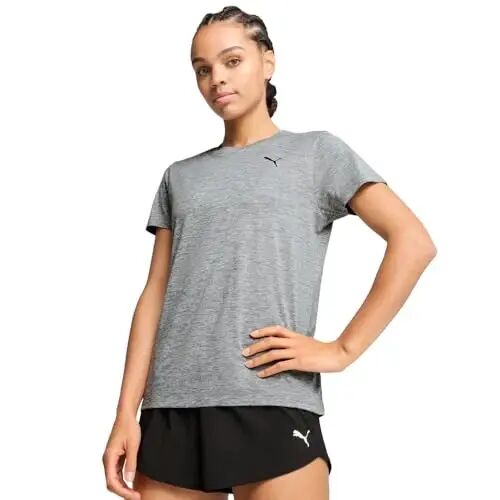 PUMA Women's Train All Day Essential Heather T-Shirt - Puma