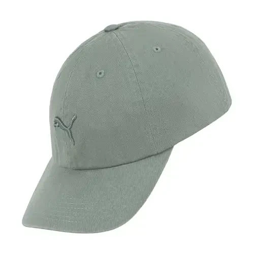 PUMA Женская бейсболка Tonal Jumpcat из выстиранного хлопкового твила с регулировкой - 4