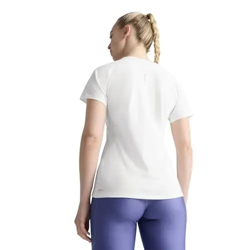 PUMA Женские спортивные футболки Run Favorites Velocity с круглым вырезом и коротким рукавом для бега и повседневного ношения — зеленые - 2