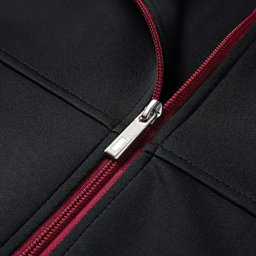 PUMPITU Men's Casual Athletic Tracksuit Long Sleeve Sweatsuit Set Full Zip Running Jacket and Pants 2 Piece Outfits - 4