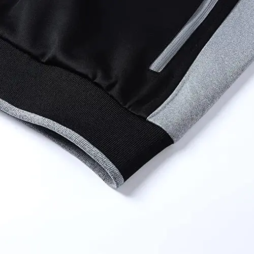 PUMPITU Men's Casual Athletic Tracksuit Long Sleeve Sweatsuit Set Full Zip Running Jacket and Pants 2 Piece Outfits - 6