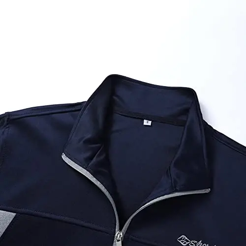 PUMPITU Men's Casual Athletic Tracksuit Long Sleeve Sweatsuit Set Full Zip Running Jacket and Pants 2 Piece Outfits - 3