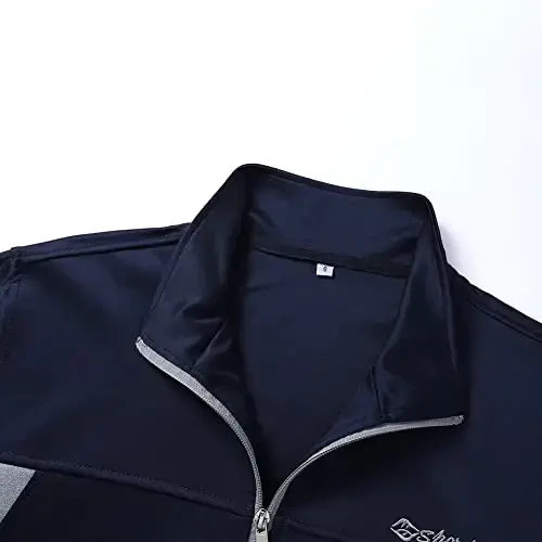 PUMPITU Men's Casual Athletic Tracksuit Long Sleeve Sweatsuit Set Full Zip Running Jacket and Pants 2 Piece Outfits - 3