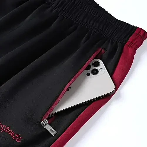 PUMPITU Men's Casual Athletic Tracksuit Long Sleeve Sweatsuit Set Full Zip Running Jacket and Pants 2 Piece Outfits - 5