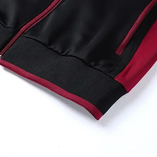 PUMPITU Men's Casual Athletic Tracksuit Long Sleeve Sweatsuit Set Full Zip Running Jacket and Pants 2 Piece Outfits - 6