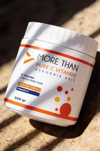 Pure Ascorbic Acid 500 gr - MORE THAN (1)