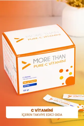 Pure C 1000mg/paket C vitamini Askorbin kislotasi - 8