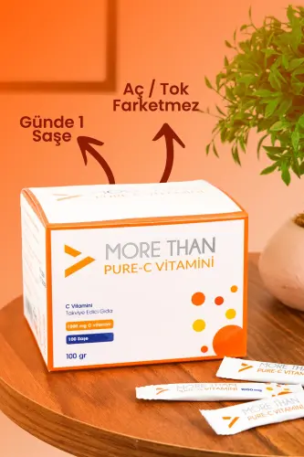 Pure C 1000mg/paket C vitamini Askorbin kislotasi - 7