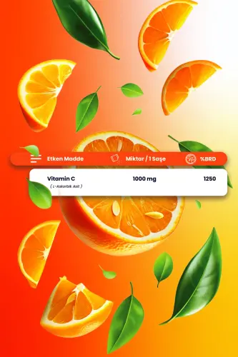 Pure C Vitamini 100 Saşe (ASCORBİC ACİD) - 3