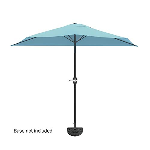 Pure Garden 9 Ft Semicircle Patio Umbrella - 5