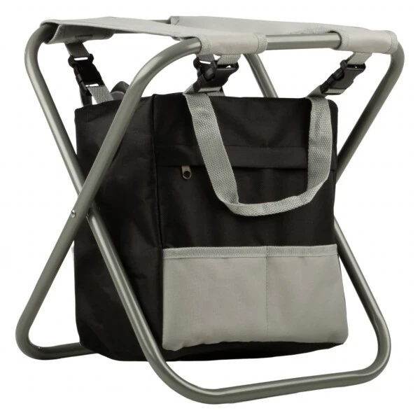 Pure Garden Gardening Tool Set, Garden Stool, and Carry Bag, Gray - 8