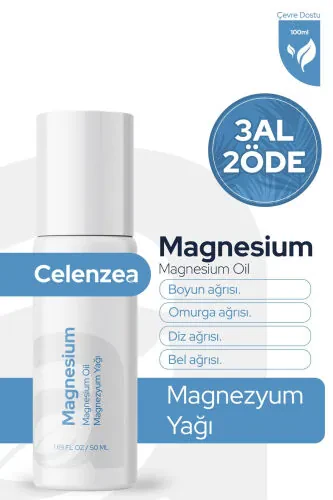 Pure Magnesium Oil Natural Herbal Spray Massage Oil Magnesium Oil 50ml - CELENZEA