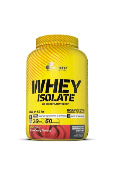 Pure Whey Protein Isolate 1800 Gr Chocolate Flavored Protein Powder Isolate Muscle Builder - 1