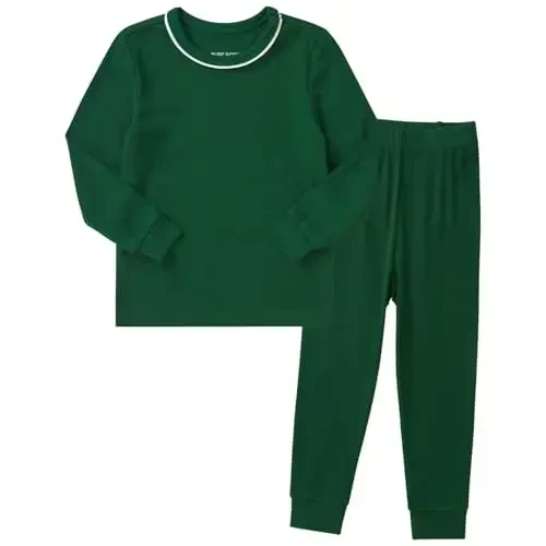 pureborn Baby Pajamas Set Pjs - Kids Toddler Boy Girl Short Long Sleeve Snug Fit Sleepwear 2pcs 18M-7Y 