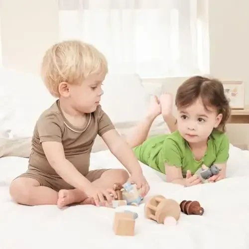 pureborn Baby Pajamas Set Pjs - Kids Toddler Boy Girl Short Long Sleeve Snug Fit Sleepwear 2pcs 18M-7Y - 3