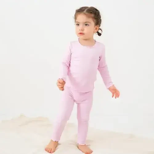 pureborn Baby Pajamas Set Pjs - Kids Toddler Boy Girl Short Long Sleeve Snug Fit Sleepwear 2pcs 18M-7Y - 2