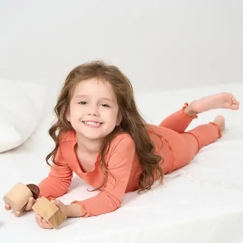 pureborn Baby Pajamas Set Pjs - Kids Toddler Boy Girl Short Long Sleeve Snug Fit Sleepwear 2pcs 18M-7Y - 4