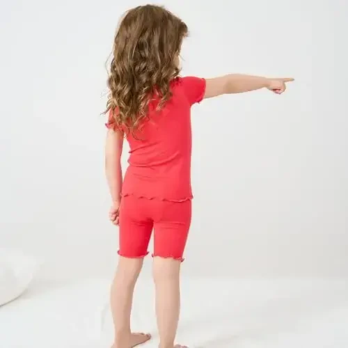 pureborn Baby Pajamas Set Pjs - Kids Toddler Boy Girl Short Long Sleeve Snug Fit Sleepwear 2pcs 18M-7Y - PUREBORN (1)