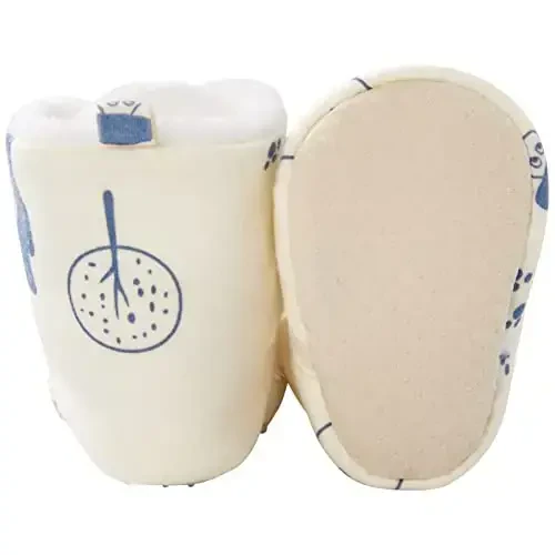 pureborn Unisex Baby Boy Girl Fleece Cozy Booties Warm Infant Shoes - 3