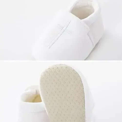 pureborn Unisex Baby Boy Girl Fleece Cozy Booties Warm Infant Shoes - 4