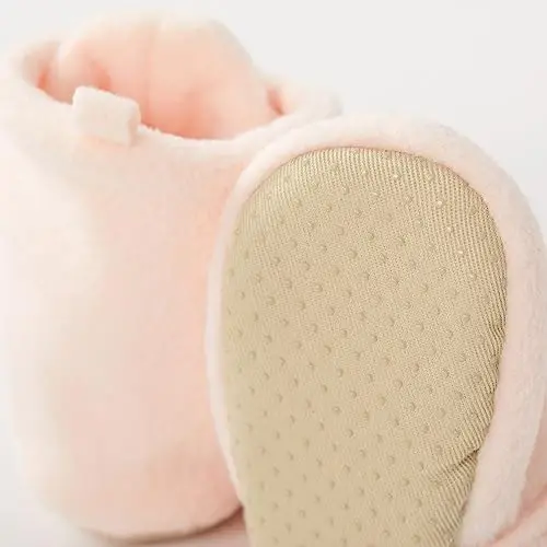 pureborn Unisex Baby Boy Girl Fleece Cozy Booties Warm Infant Shoes - 4