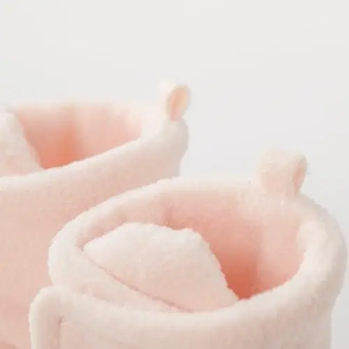 pureborn Unisex Baby Boy Girl Fleece Cozy Booties Warm Infant Shoes - 5